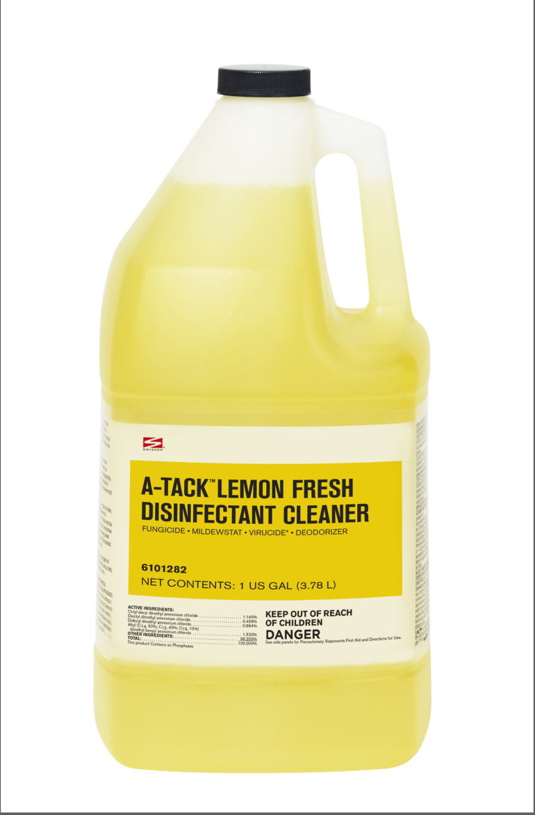 Swisher A Tack Lemon Fresh Disinfectant Cleaner