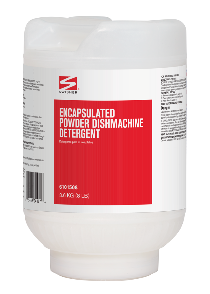 Swisher Encapsulated Powder Dishmachine Detergent