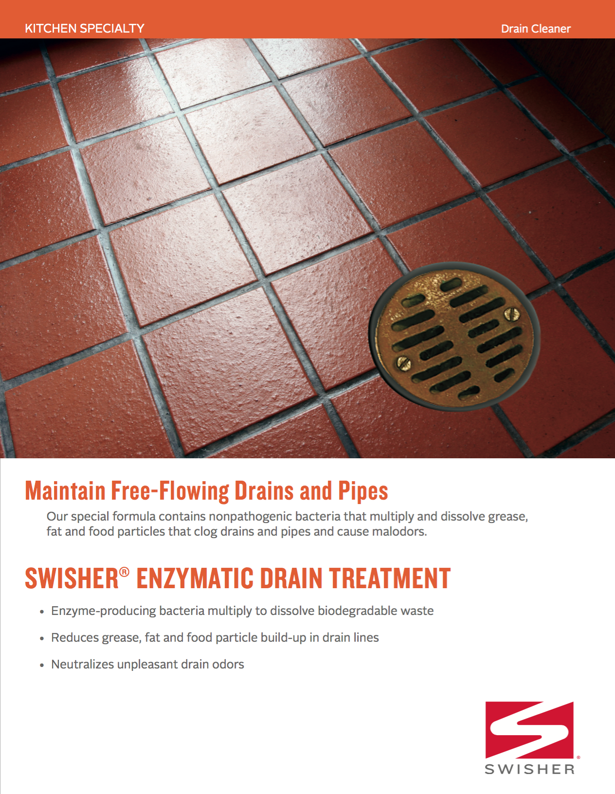 Swisher Enzymatic Flatware Presoak Packets