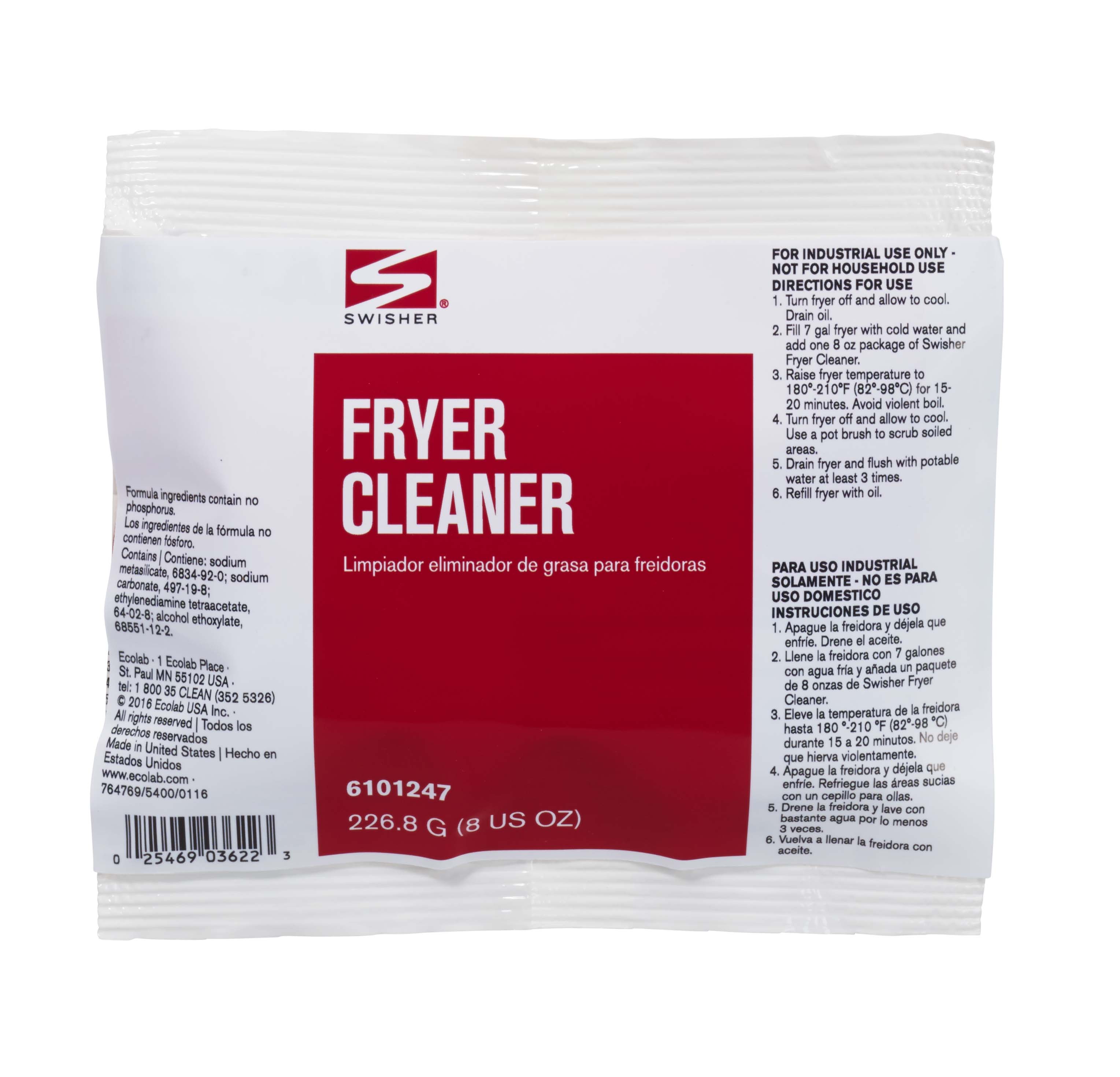 Swisher Fryer Cleaner