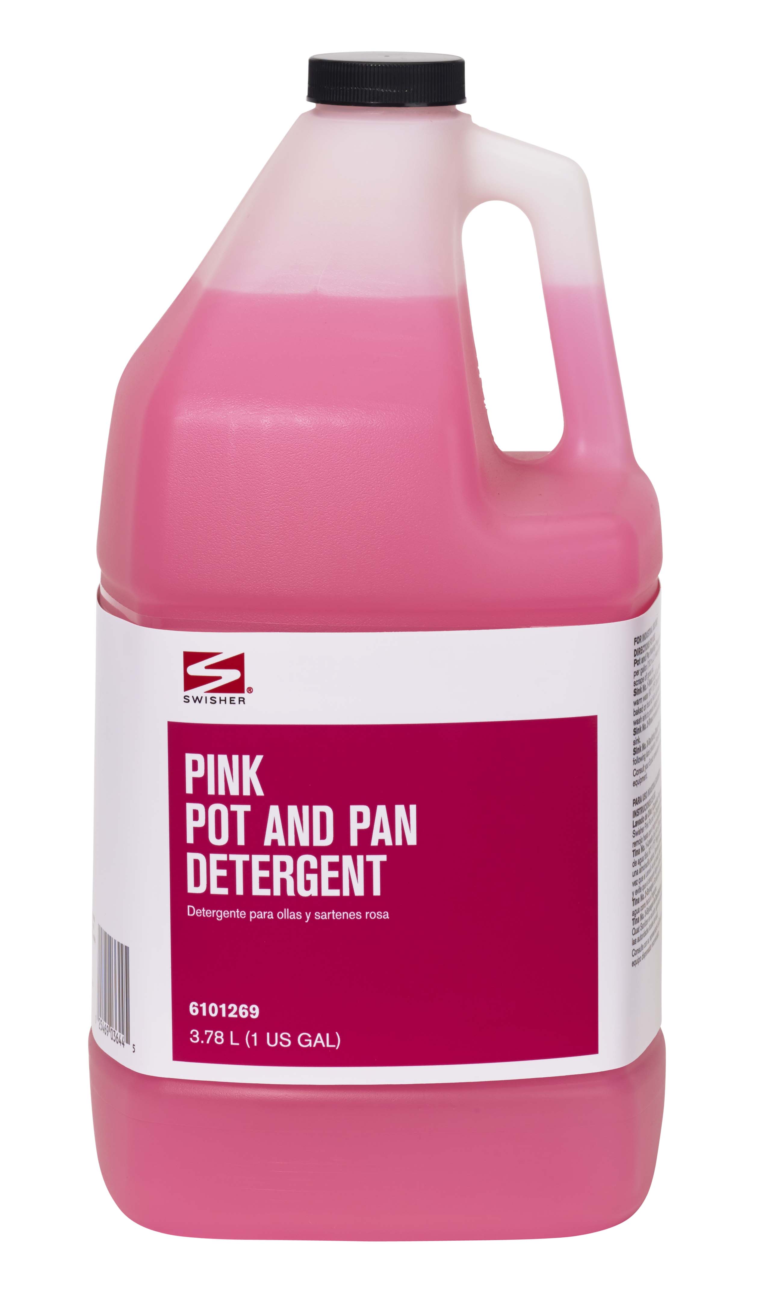 Dish One Pot and Pan Pink Cleaner- 4-1 gallon bottles/cs – Alpha