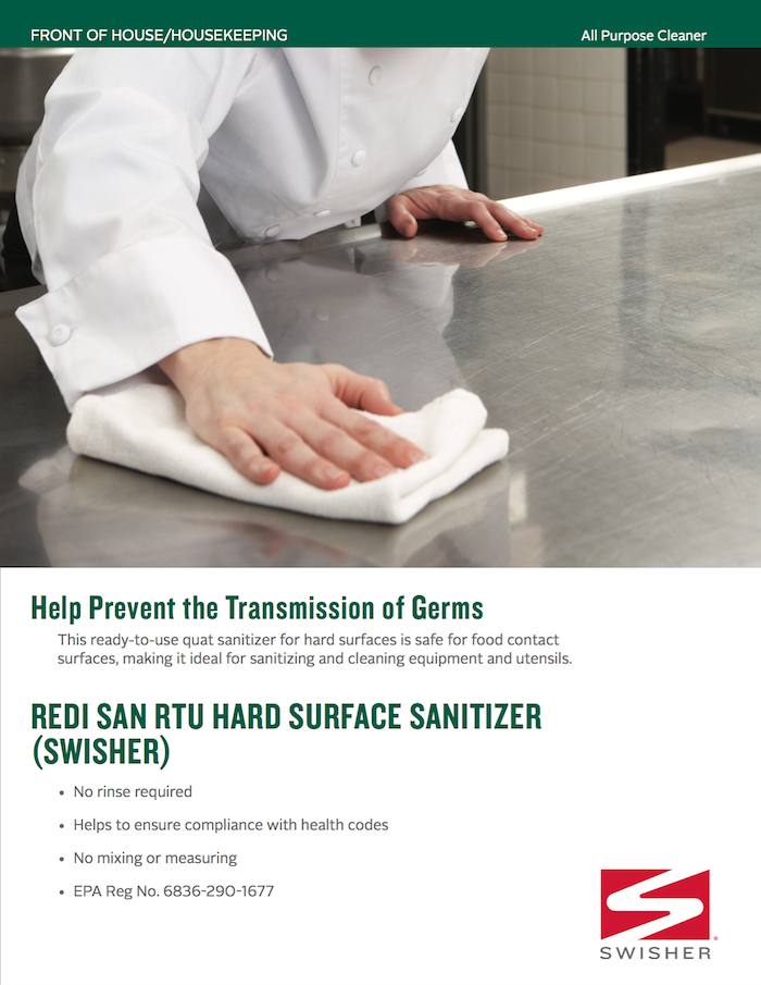 Swisher Enzymatic Flatware Presoak Packets