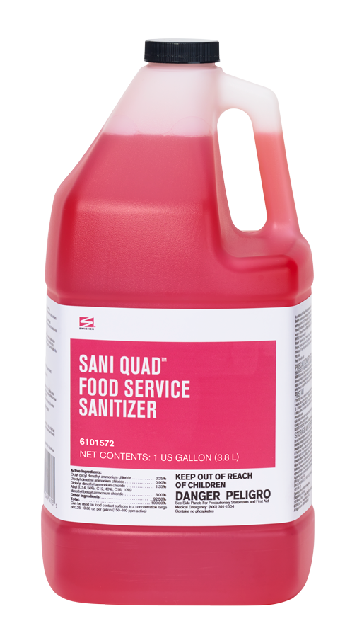 Swisher Sani Quad Food Service Sanitizer