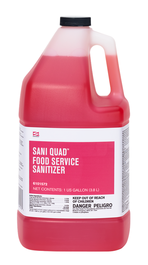 Swisher Sani Quad Food Service Sanitizer