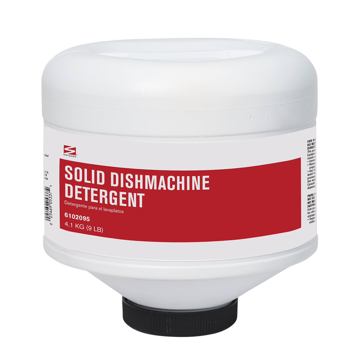 Swisher Metal Safe Powdered Encapultaed Dishmachine Detergent