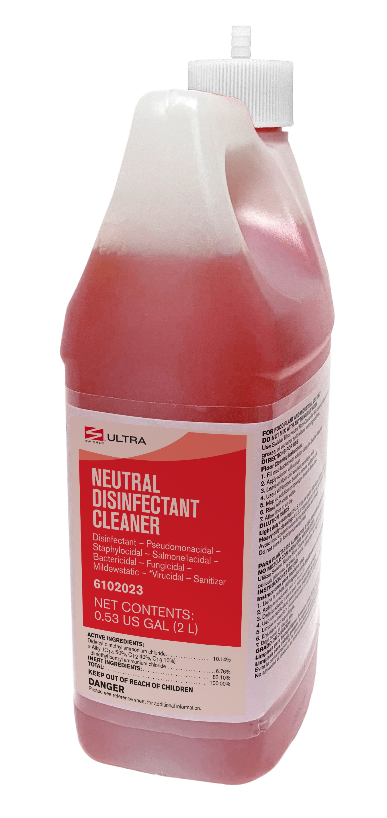 Swisher Ultra Neutral Disinfectant Cleaner