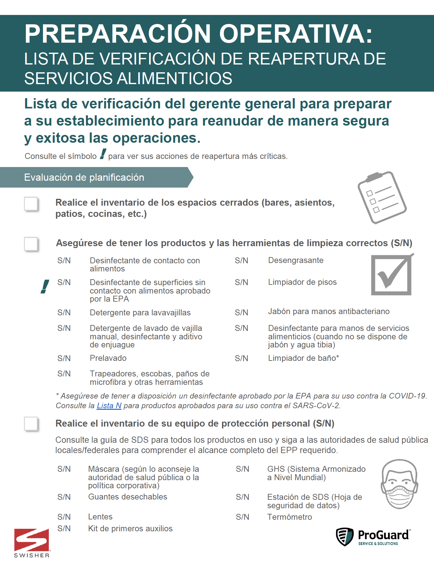 Operational Readiness: Manager Checklist