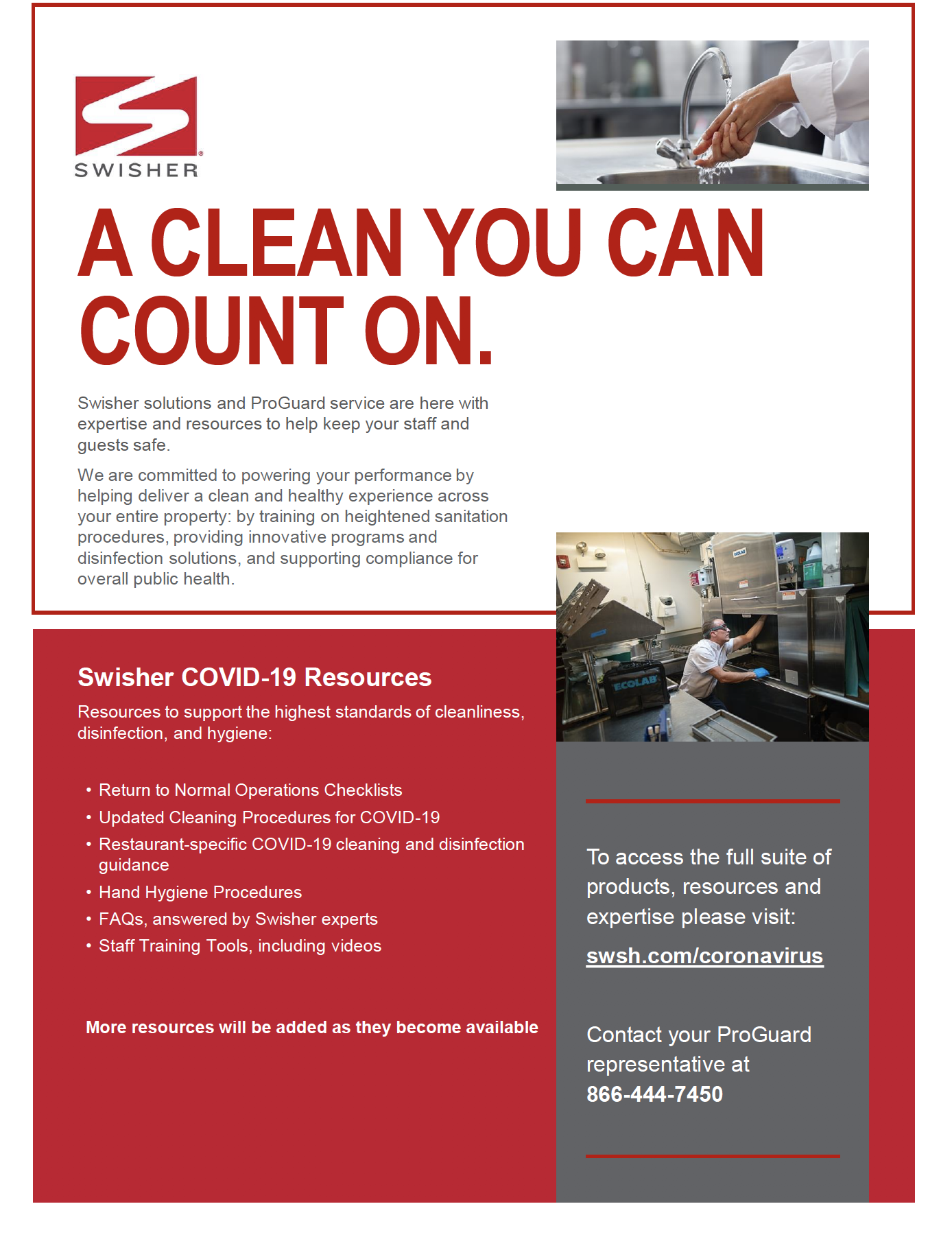 Swisher COVID-19 Resource Library