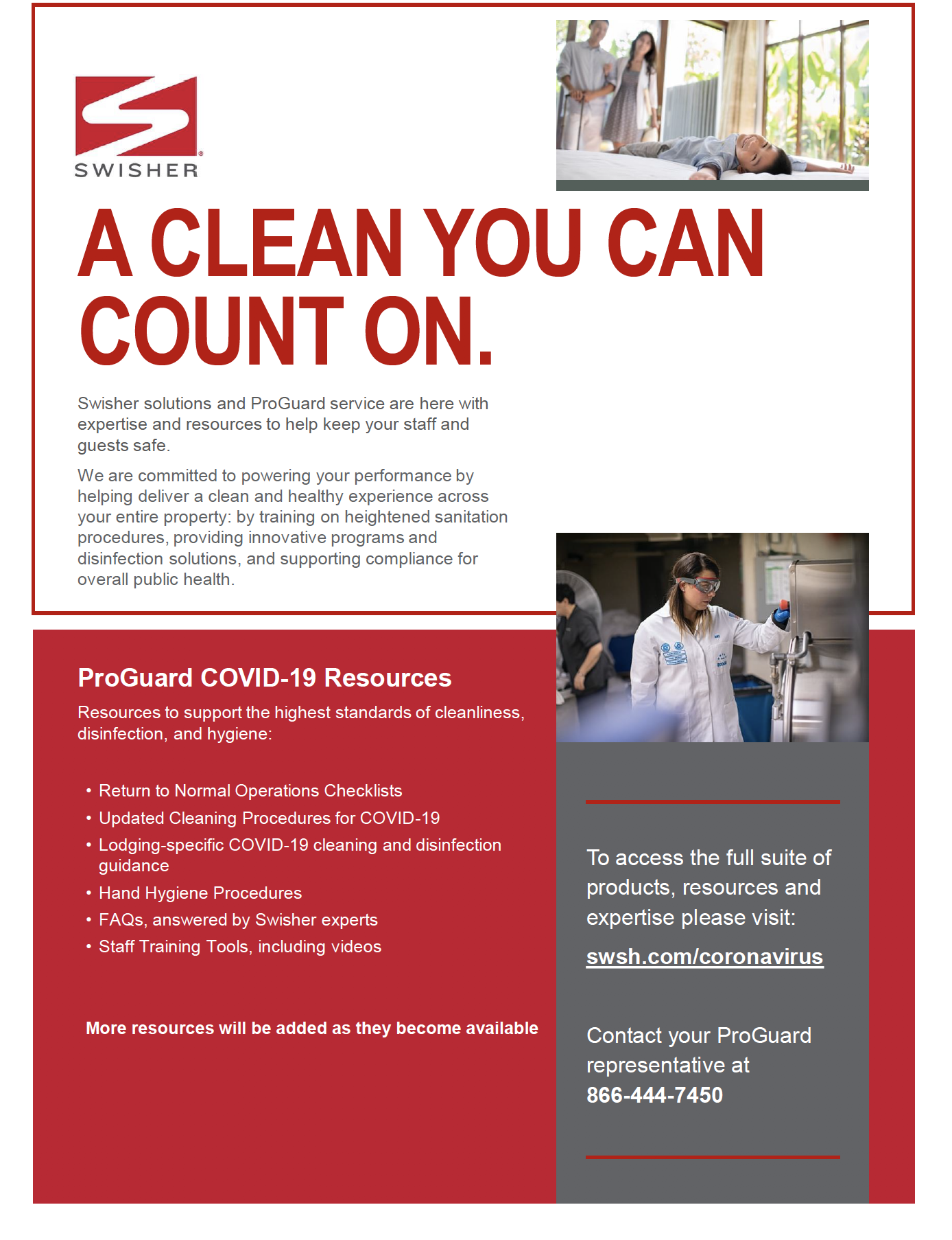 Swisher COVID-19 Resource Library